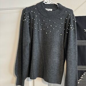 Chaus Pearl detail Sweater